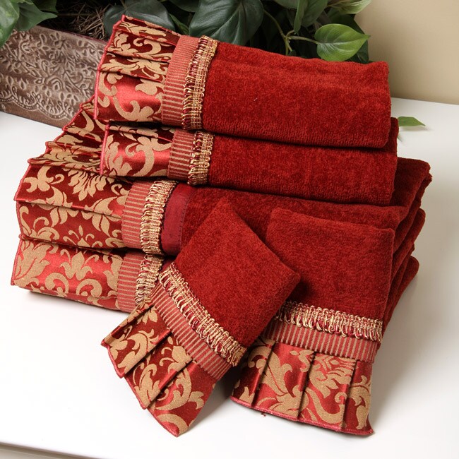 Avanti 'Empress' Brick Towels (Set of 6) Free Shipping On Orders Over