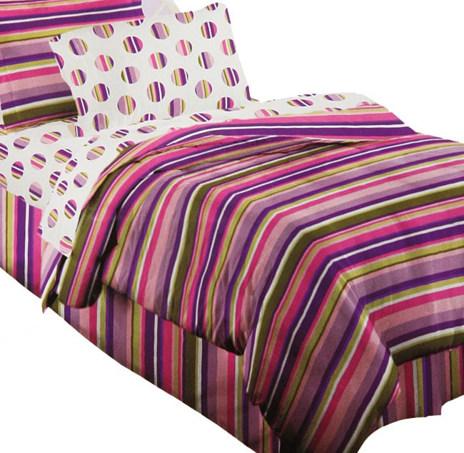 Catalina Purple Bedding Ensemble  