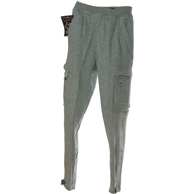 Nesi AG Boys Heather Grey Cargo Sweatpants  