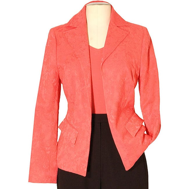 Austin Reed Womens Plus Size Jacquard Blazer  