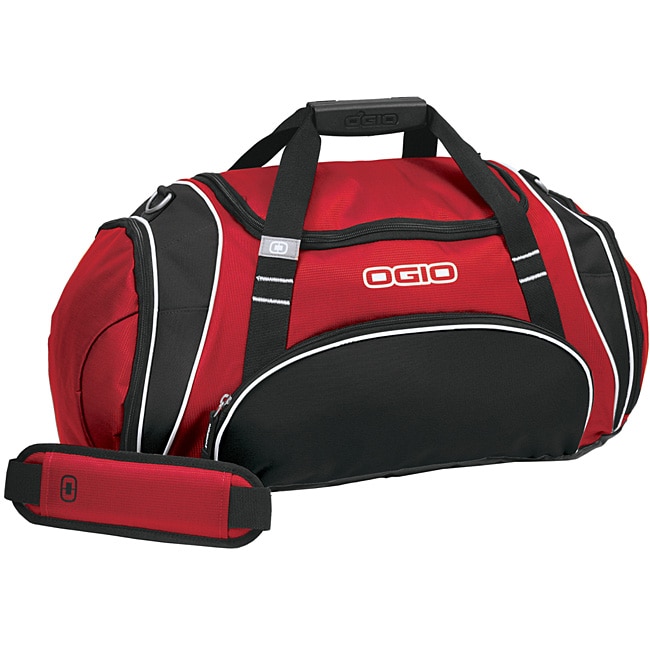 Shop OGIO 'Crunch' 24-inch Red Duffel Bag - Free Shipping On Orders ...