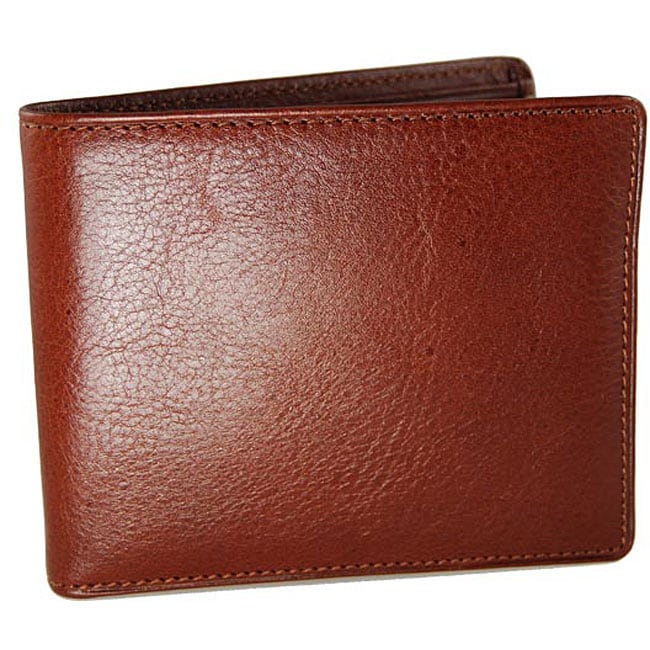 Milano Passcase Brown Men's Wallet - 12019948 - Overstock.com Shopping ...