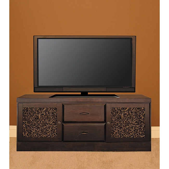 CustomHouse Cabinetry Mocha 60 inch TV Console