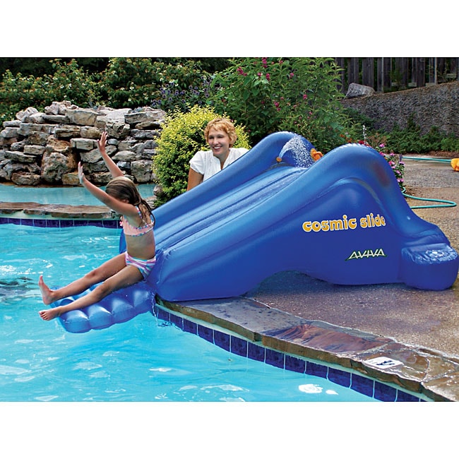 pool float slide