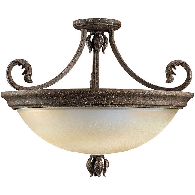 light Semi flush Grecian Stone Fixture Today $226.99