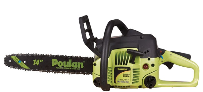 Poulan P3314 14 inch 33cc Chainsaw (Refurbished)  