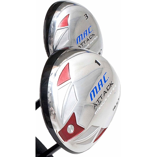 Attack Maximum 6 2 3 Mens RH Golf Club Set  