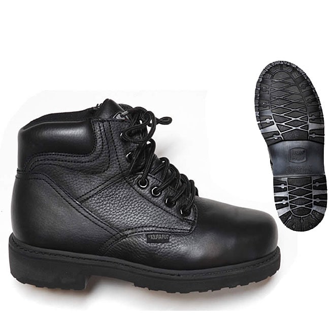 Iron Age Black 6 inch Duraflex Work Boots  