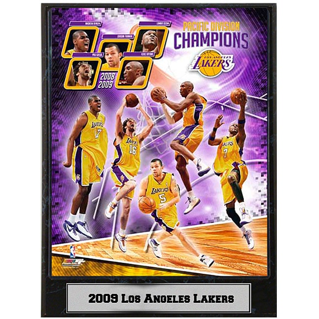 Los Angeles Lakers 2009 Photo Plaque