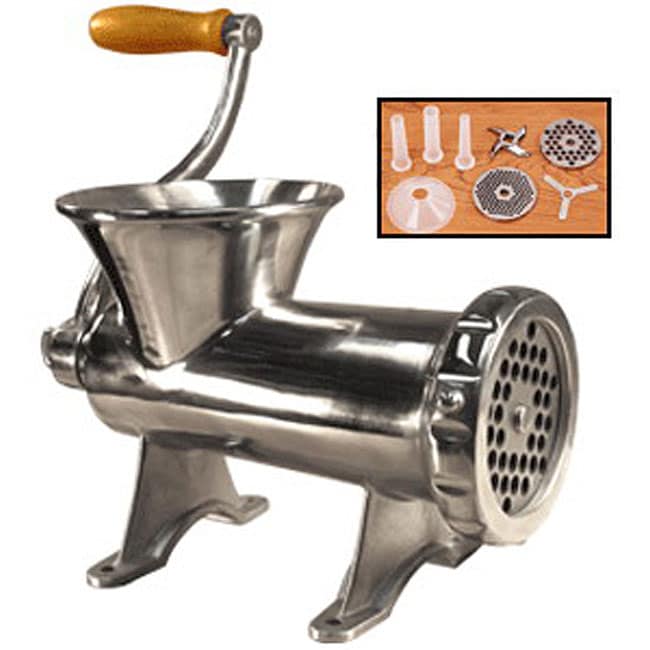 Manual Stainless Steel Number 22 Meat Grinder