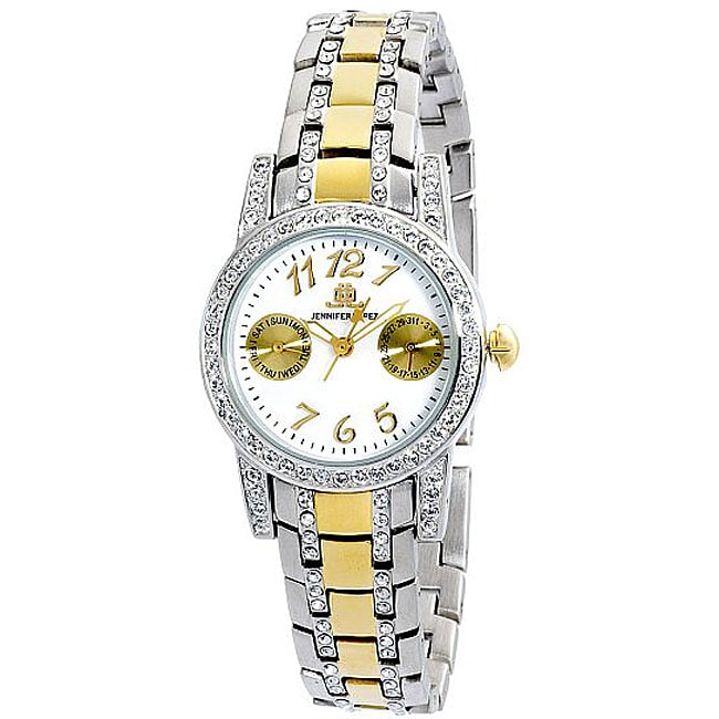 Jennifer Lopez Collection Women's Two-tone Bracelet Watch - 12037514 ...