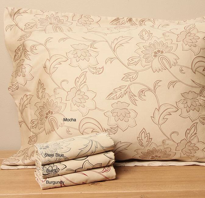 Jacobean Cotton 3-piece Duvet Cover Set