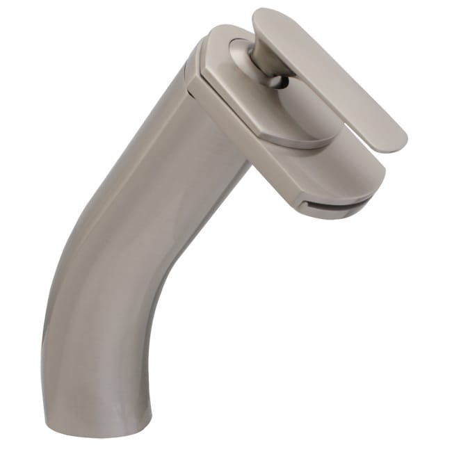 Geyser Brushed Nickel Bathroom Vessel Faucet