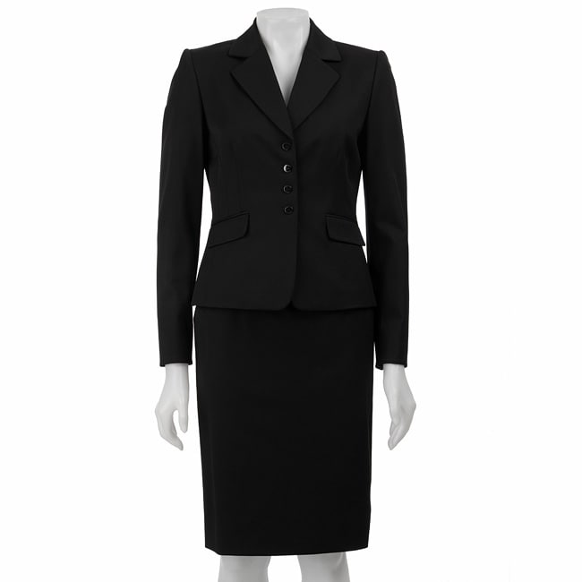 Tahari ASL Women's Black Skirt Suit - Free Shipping Today - Overstock ...