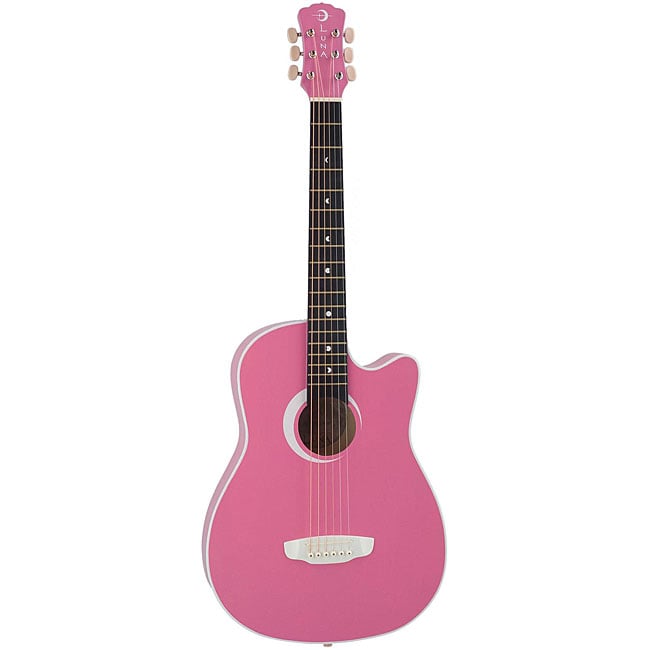 Luna Aurora Rose 3/4 size Acoustic Guitar  