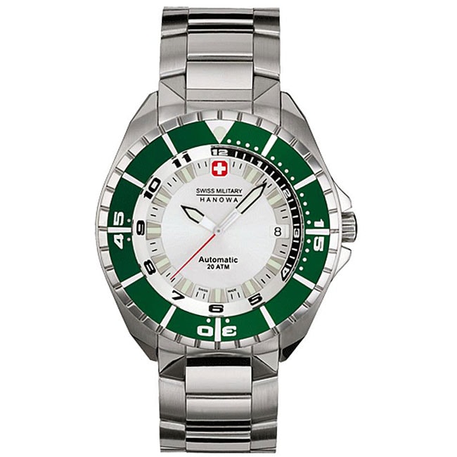Swiss Military Sealander Mens Stainless Steel Automatic Watch 
