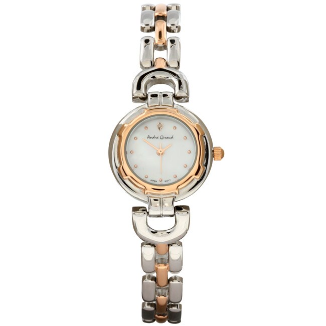 Andre Giroud Women's Two-tone Watch - Overstock™ Shopping - The Best ...