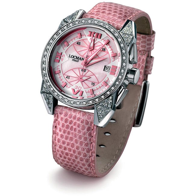 Locman Italy Diamond Cavallo Pazzo Women's Watch - 12064173 - Overstock ...