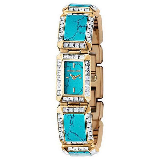 Michael Kors Womens Crystal Accent Watch  