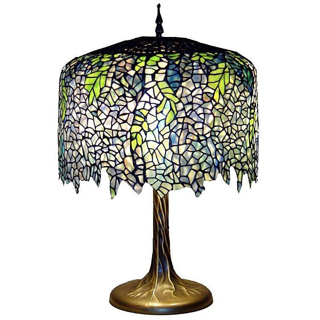 Tiffany style Wisteria Table Lamp  