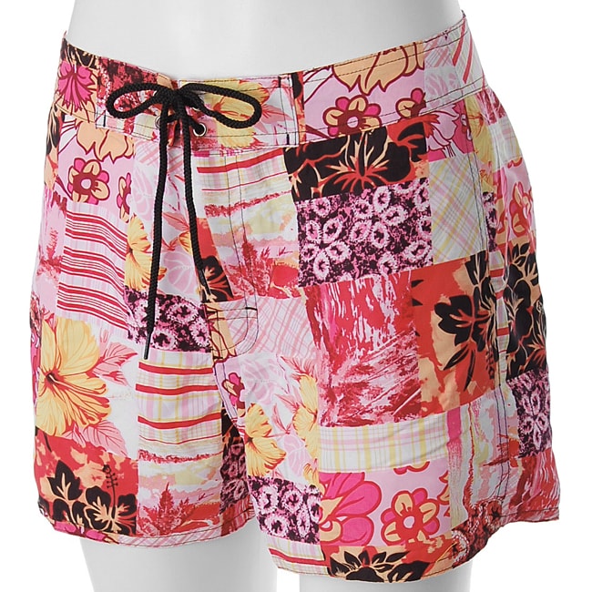 BW Sport Womens Floral Print Boardshorts  