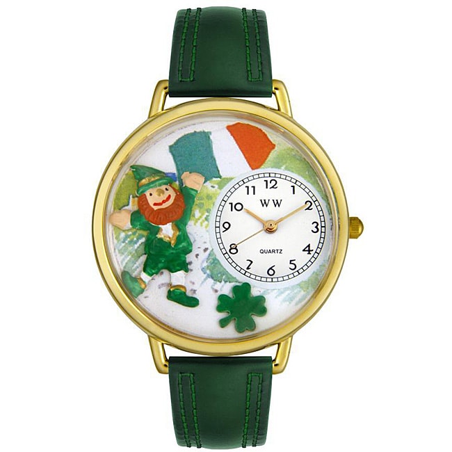 Whimsical Unisex St. Patricks Day Theme Watch