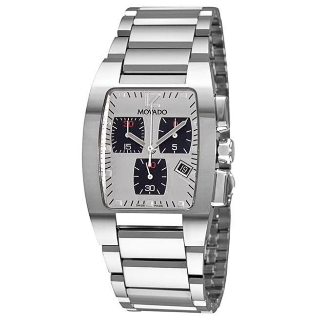 Movado Fiero Men's Tungsten Carbide Chronograph Watch Free Shipping Today