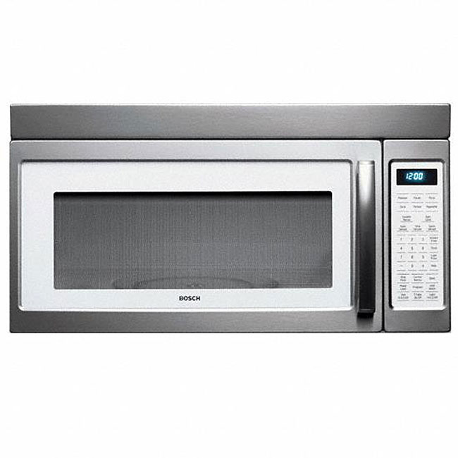 Bosch Hmv9303 1 8 Cu Ft Over The Range Microwave Anium Bosch Hmv9303 1 8 Cu Ft Over The Range Microwave Anium