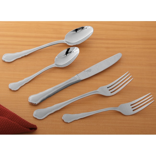 Mikasa Providence 65 piece Flatware Set with Caddy