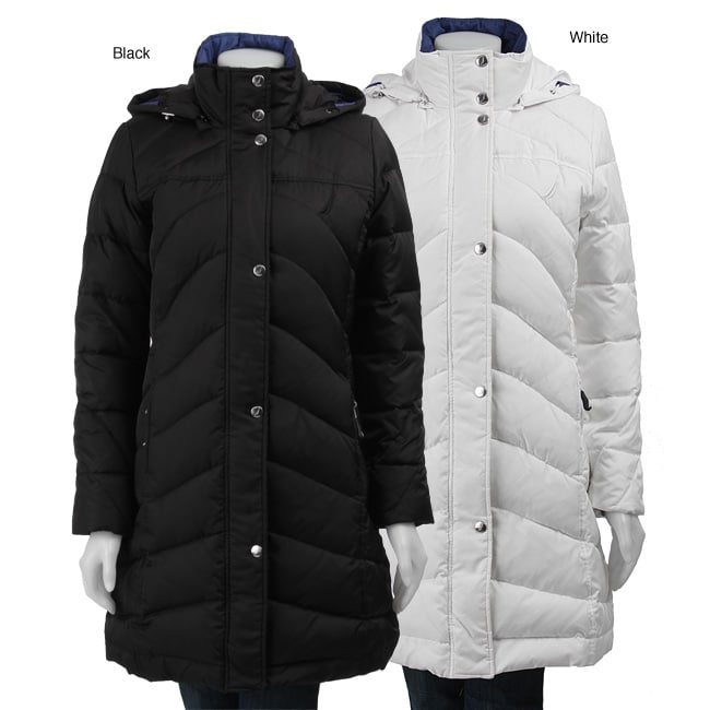 Nautica Womens 3/4 length Down Coat  ™ Shopping   Top