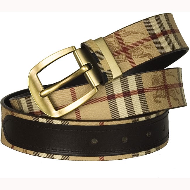 Burberry Classic Check Belt  