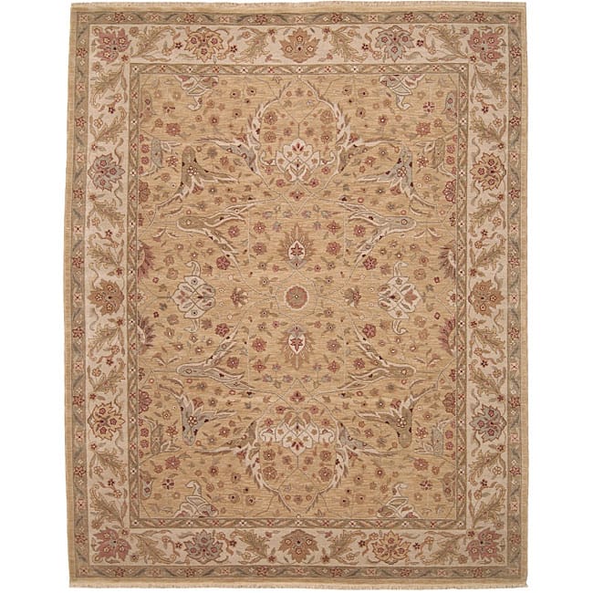 Nourison Hand-knotted Ancestry NA01 Wool Area Rug