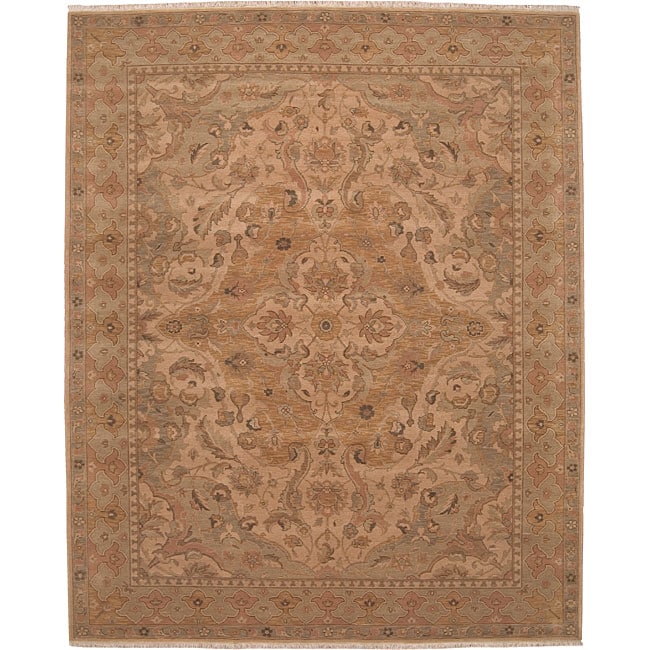 Nourison Hand-knotted Ancestry NA02 Wool Area Rug