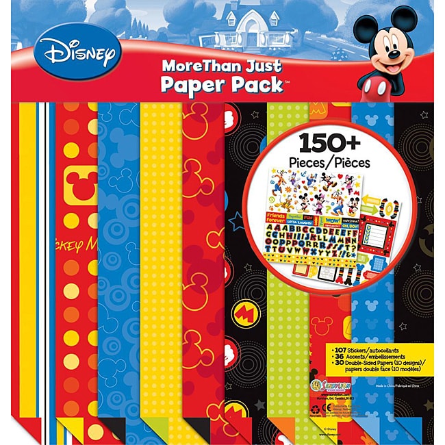 Disney Funtastic Friends 'More Than Just Paper' 150-piece Scrapbooking Kit  - Bed Bath & Beyond - 4072616