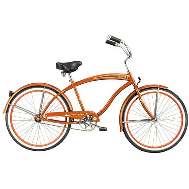 Mens Rover GX Orange Beach Cruiser  