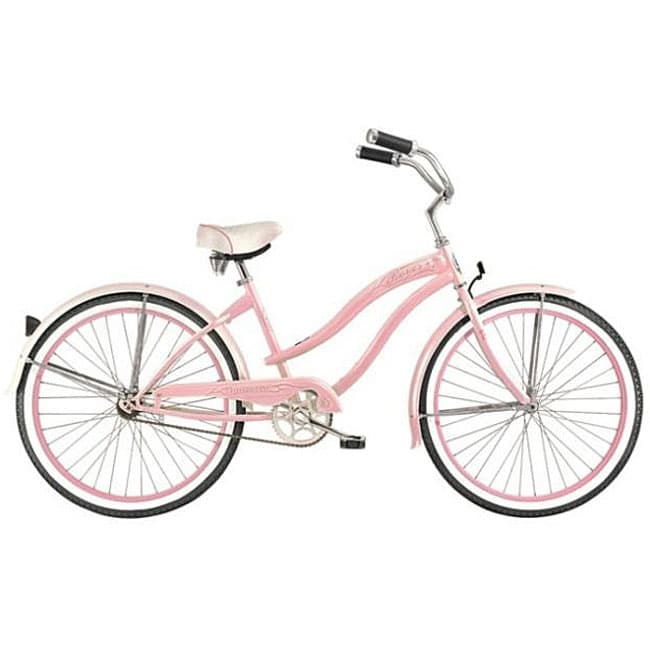 Womens 24 inch Pink Rover GX Beach Cruiser  