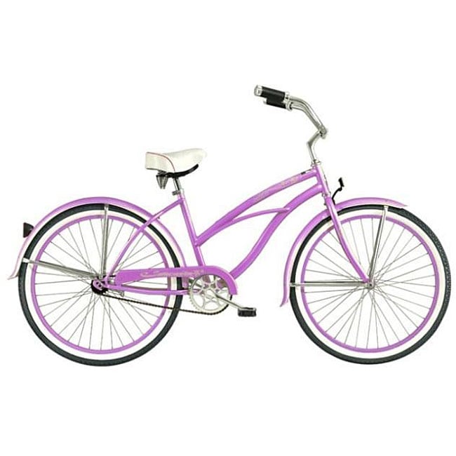 Womens Purple Tahiti Beach Cruiser  