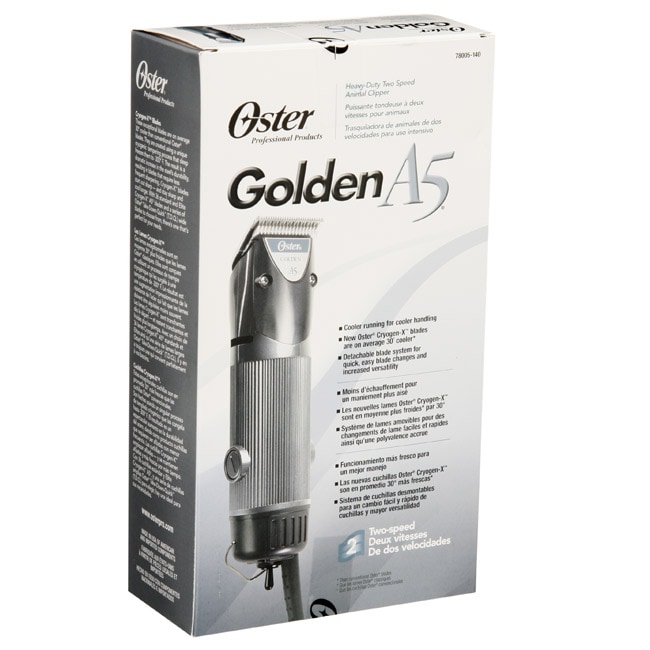 Golden A5 2 speed Pet Clipper Set  