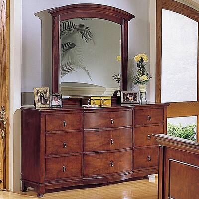 Corrine Dresser and Mirror Set