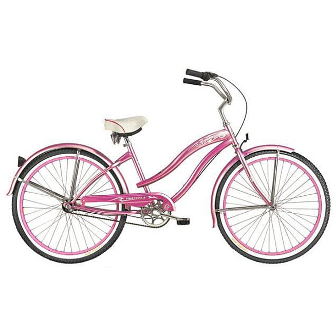 Womens Pink Rover NX3 Beach Cruiser  