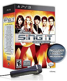 PS3   Disney Sing It Pop Hits (Microphone Included)  
