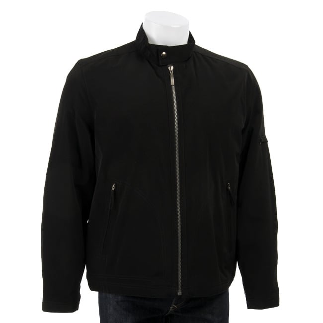 Claiborne Men's Poly Tech Jacket - 12102331 - Overstock.com Shopping ...