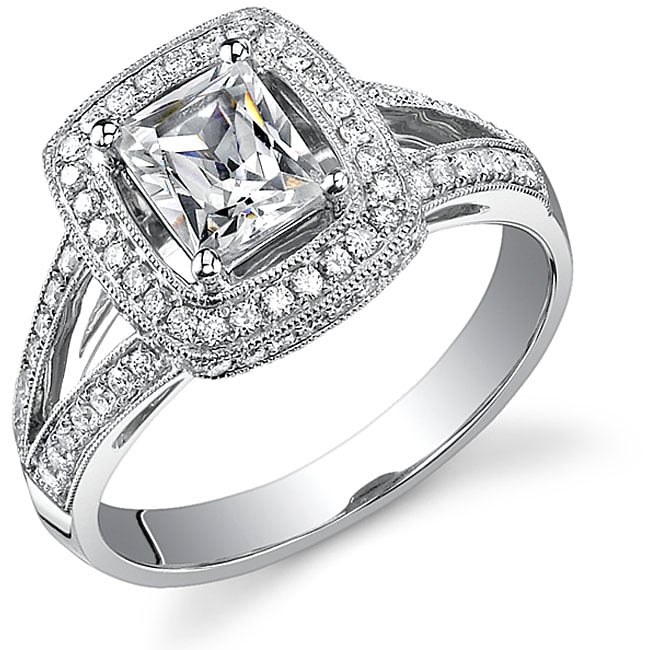 Shop 18k Gold 1 1/2ct TDW Diamond Engagement Ring (I, I1) - Free ...
