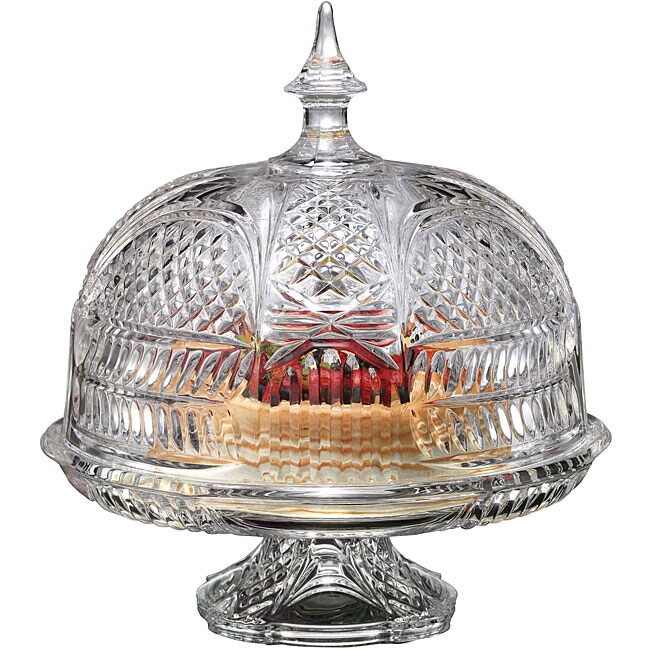 Shannon 'Lexington' Footed Crystal Cake Dome Bed Bath Beyond