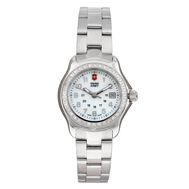 Swiss Army Women's Diamond Officer's Watch - Free Shipping Today ...