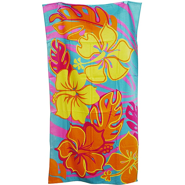 Shop Wild Flower Beach Towel (Set of 2) - Free Shipping On Orders Over ...