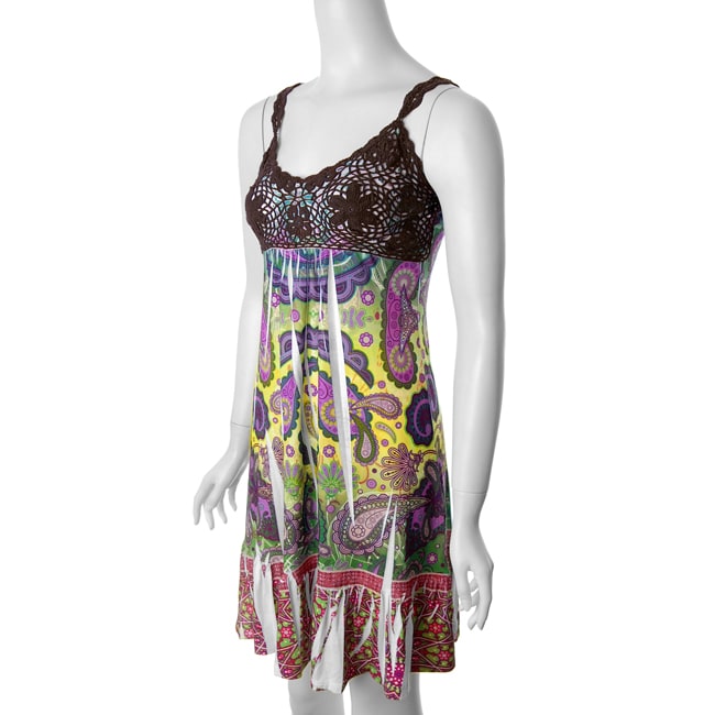 Juniors Sublimation Print Sundress  