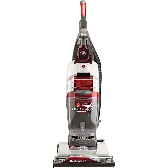 Hoover U8351950 WindTunnel 2 Extra-reach Bagless Upright Vacuum - Free ...