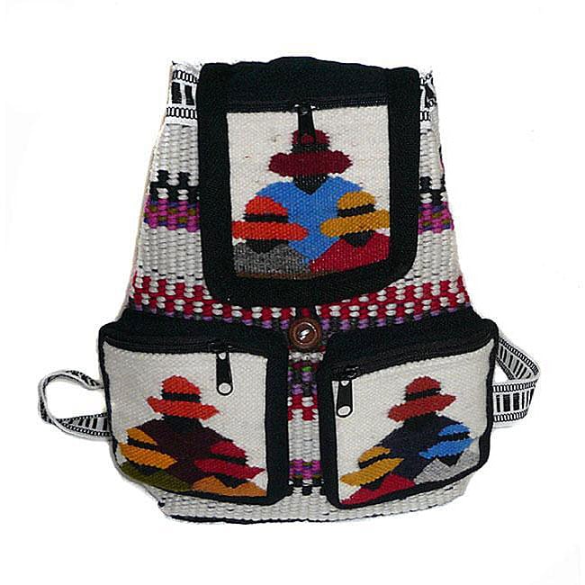 Andean Wool Walking Ladies Backpack (Ecuador)  