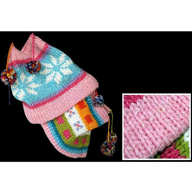 Hand woven Princess Wool Hat (Ecuador)  